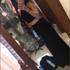 BLACK PROM DRESS